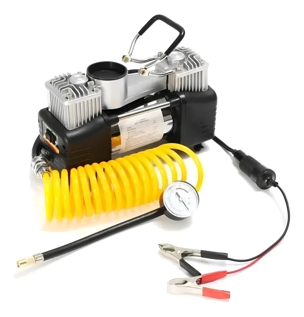 Compresor de Aire Automotriz Doble Cilindro